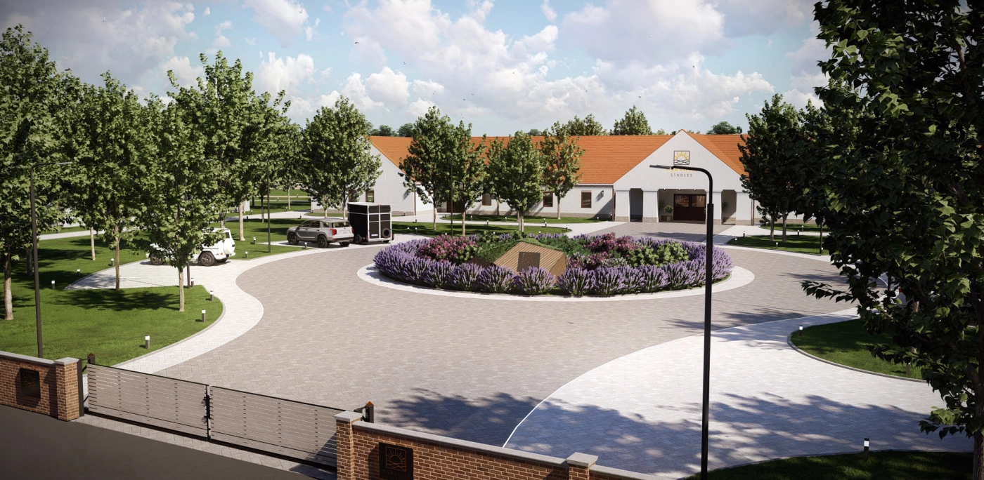 individuálny návrh jazdeckého areálu