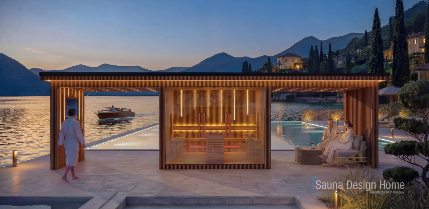 kombinovaná sauna dom