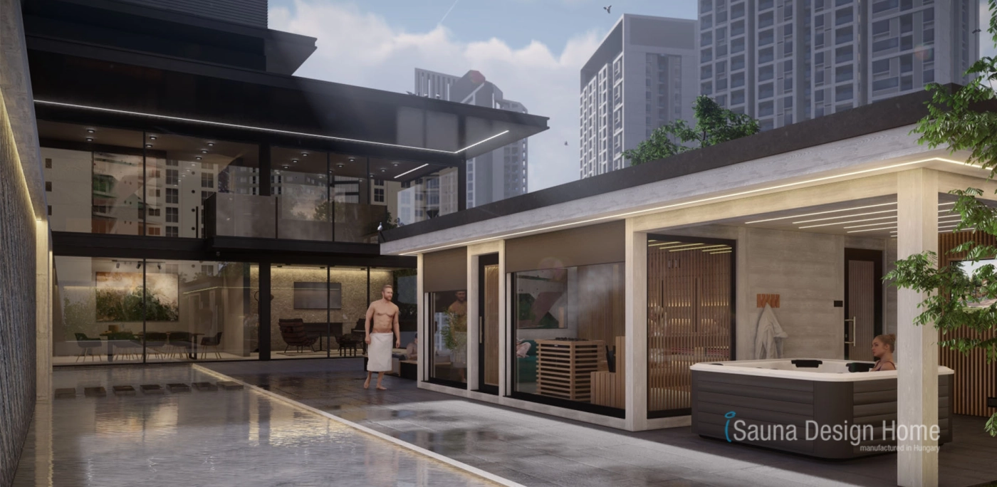 konstrukce sauny
