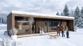 Zimný wellness dom