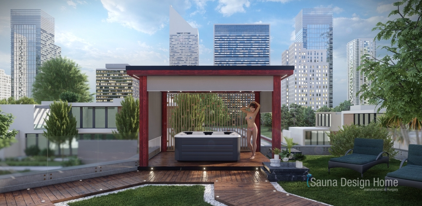 Pergola na meiru
