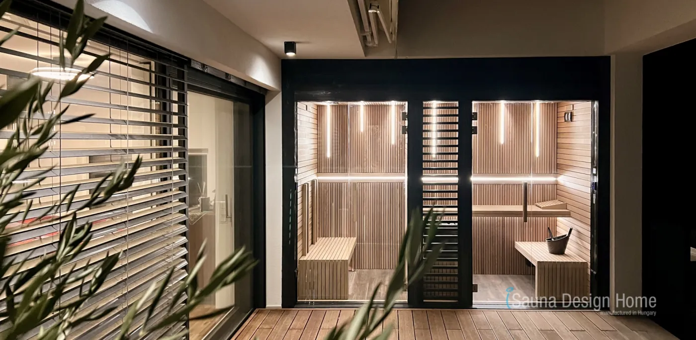 individuálne navrhnutá sauna