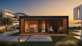 fínska dizajnová sauna