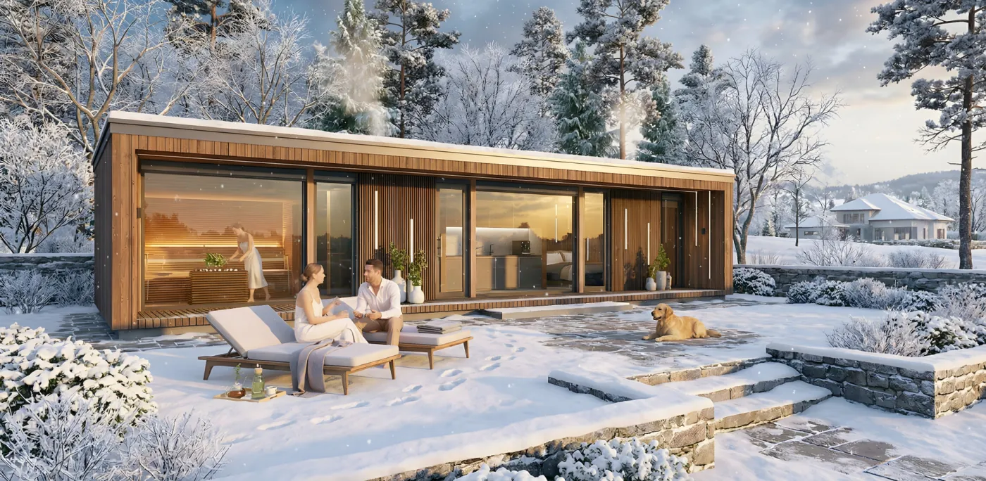 Dizajnový wellness dom