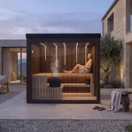 Luxusná záhradná sauna Luxusná záhradná sauna