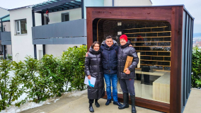 moderný sauna domček Dubravka