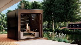 exteriérová sauna Bratislava Slavín