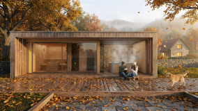 Prémiová vonkajšia sauna