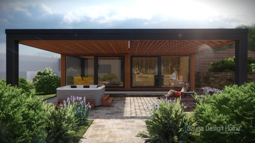 Saunový domček