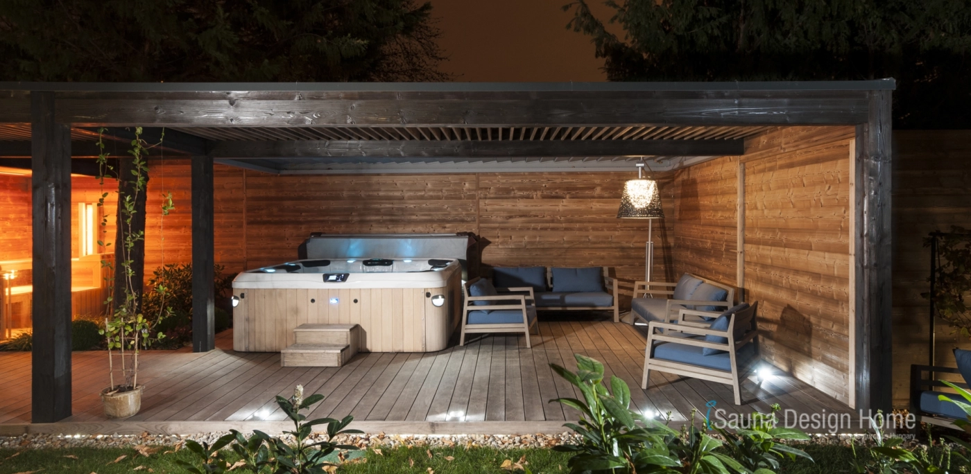 Sauna a vírivka