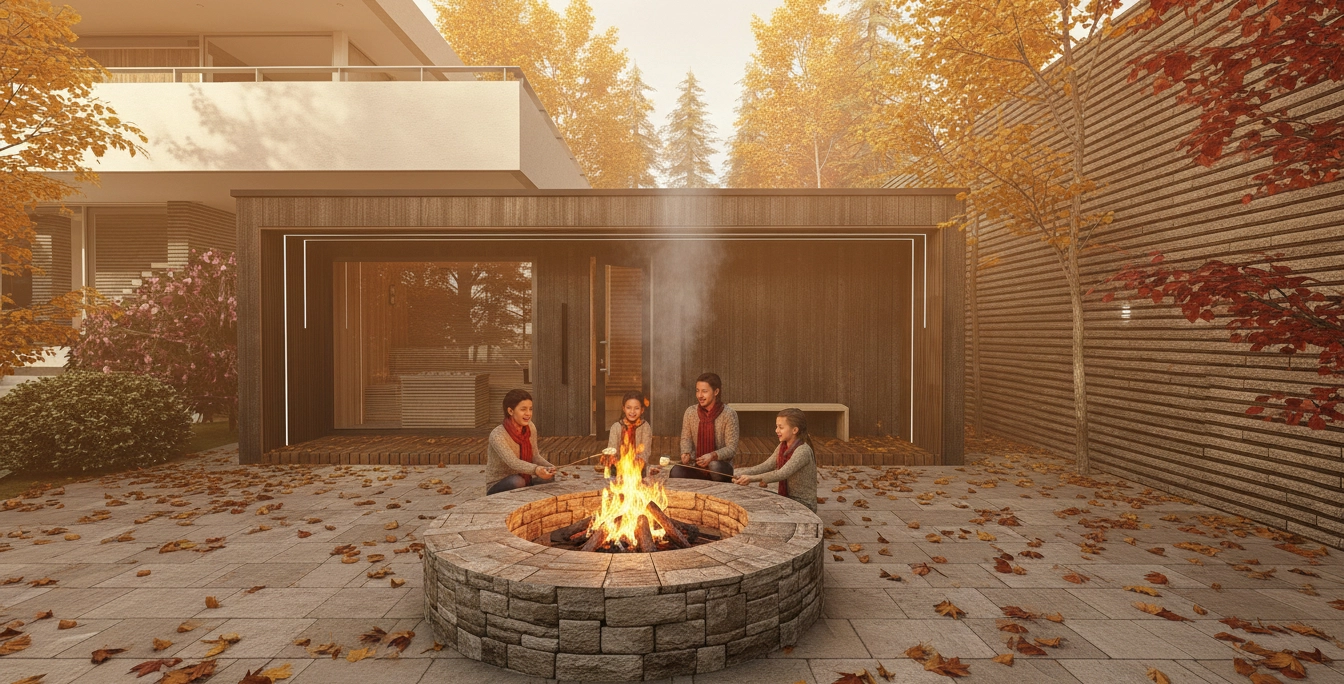 Wellness dom v záhrade