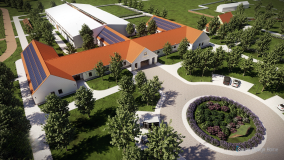 vonkajšia infraštruktúra jazdeckého areálu