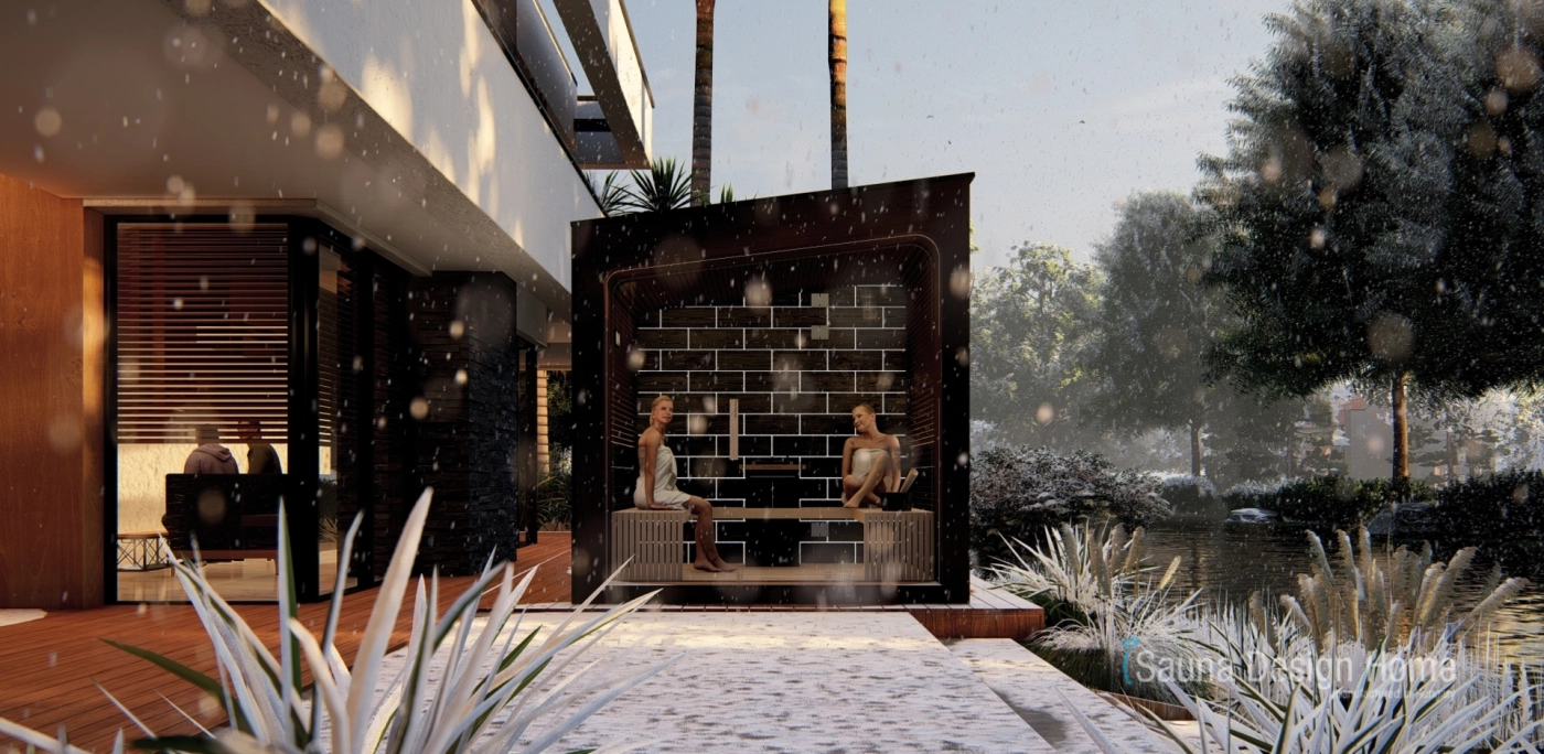 Záhradná fínska sauna Mirage