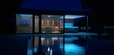 Luxusný sauna dom na brehu Balatónu - iSauna Design Home Luxusný sauna dom na brehu Balatónu - iSauna Design Home
