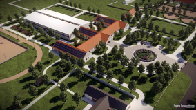 návrh jazdeckého areálu